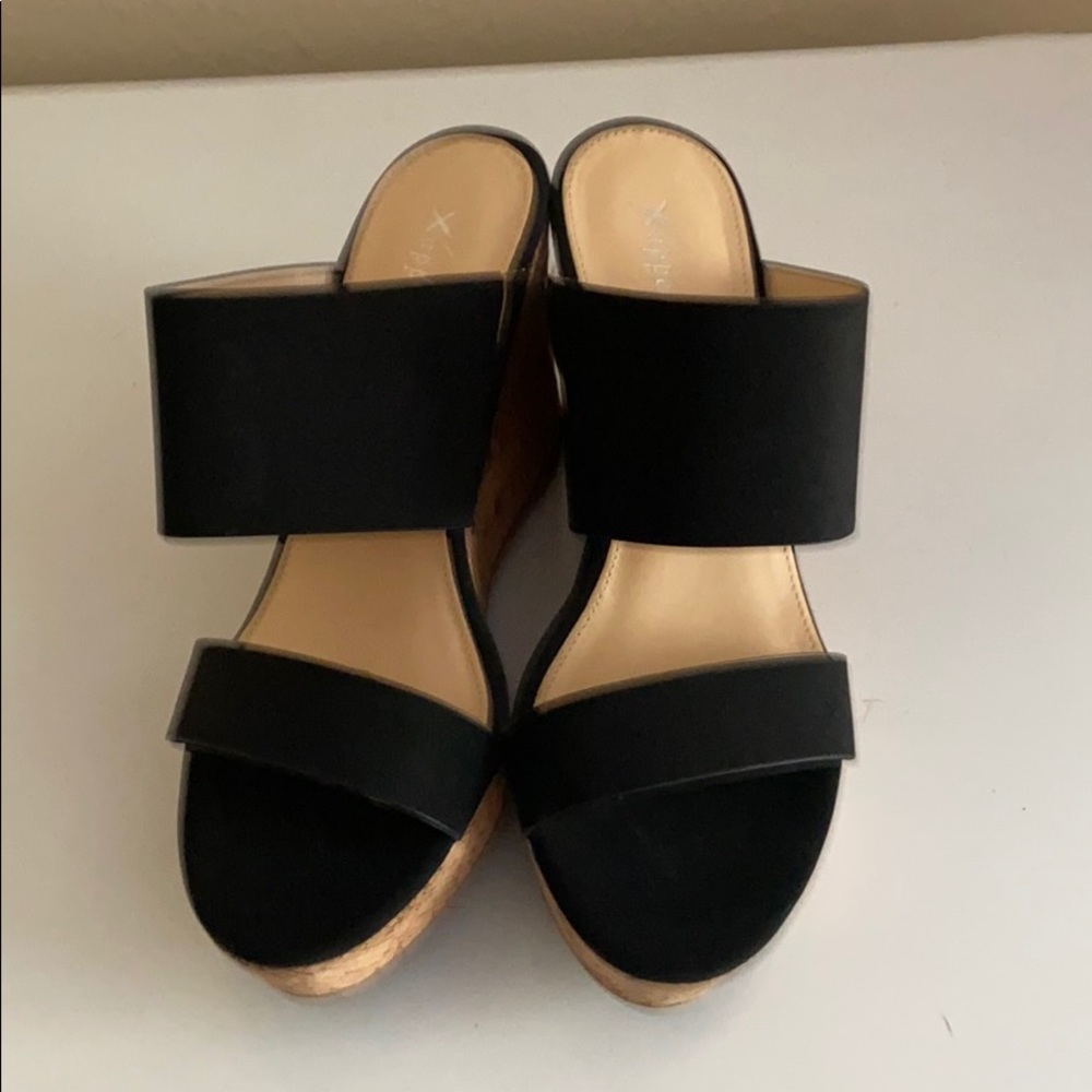 High heel cork shoes